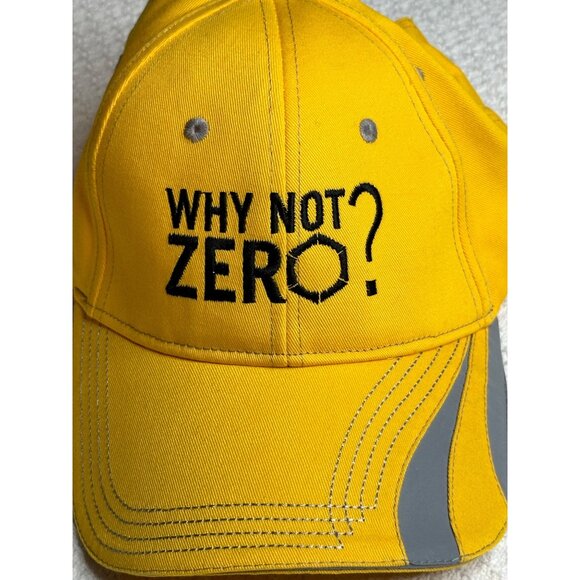 Cap America Other - Hat Why Not Zero? Russell Westbrook Basketball Slogan Yellow Cap America Flames